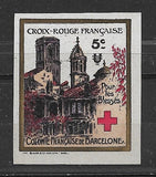 España Guerra Civil Barcelona Allepuz 172 CRUZ ROJA FRANCESA VIN14 - Rafasan