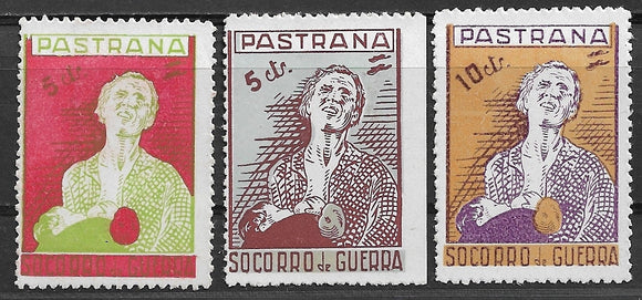 España Guerra Civil Viñetas Locales Pastrana GG 1011/13 VIN051