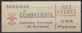 España Guerra Civil Viñetas Locales Barcelona Sofima 164 VIN061