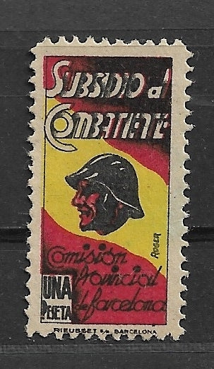 España Guerra Civil Viñetas Locales Barcelona Sofima 137 VIN063