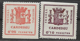 España Guerra Civil Viñetas Locales Cardedeu GG 302/03 VIN073