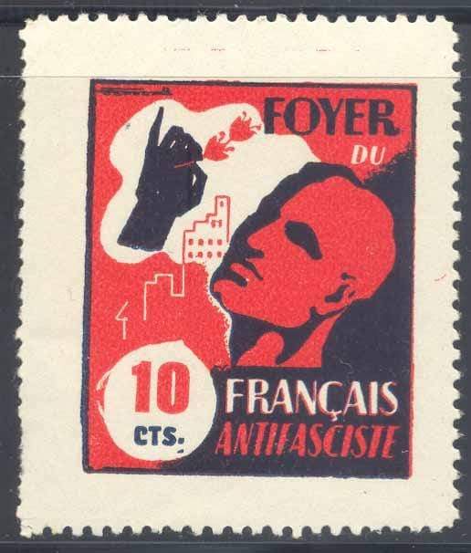 España Guerra Civil Viñeta politica Foyer du Français Antifasciste Domenech 1318 - Rafasan