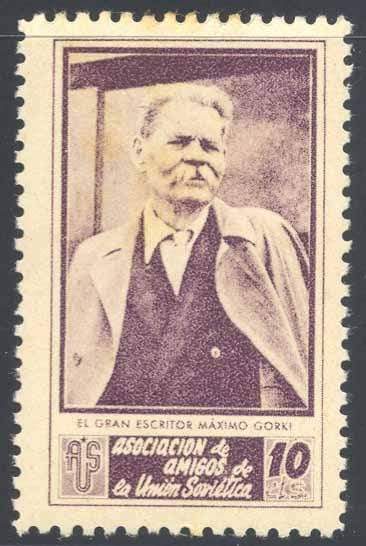 España Guerra Civil Viñeta politica A.U.S. Gorki violeta Domenech 423 - Rafasan